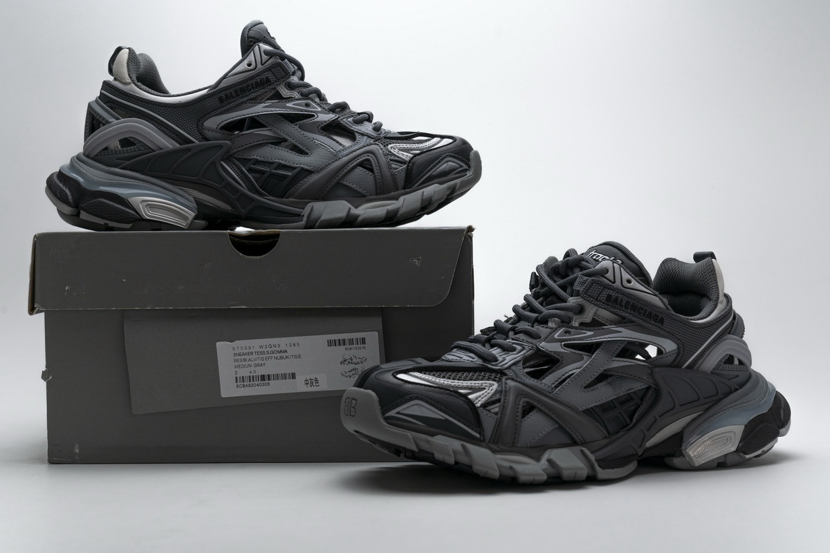 Balenciaga Track 2 Medium Grey 570391 W2GN3 1285