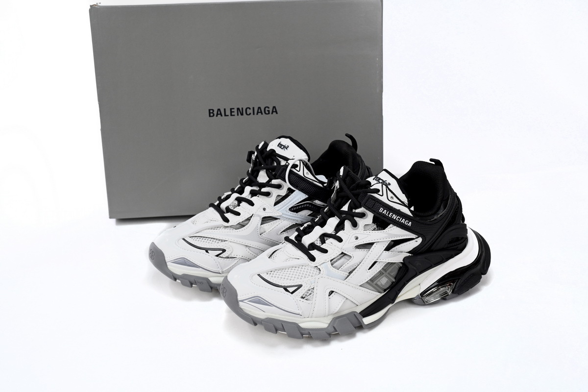 Balenciaga Track 2 Black White 568614 W2GN3 1090
