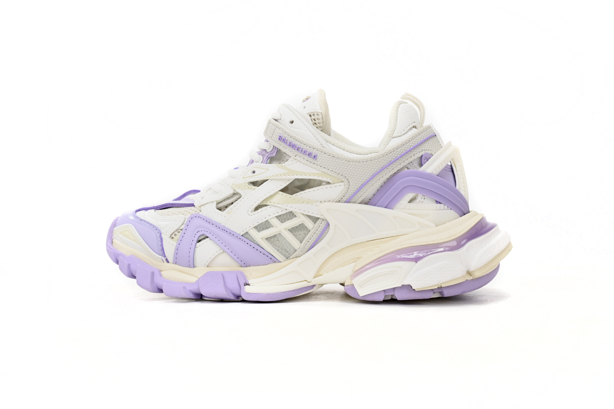 Balenciaga Track 2 Purple White 568615 W3AE2 5711
