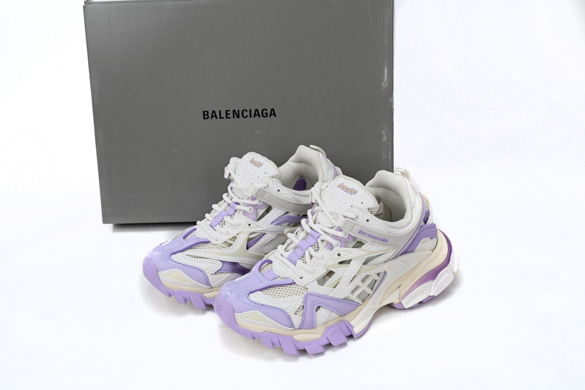 Balenciaga Track 2 Purple White 568615 W3AE2 5711