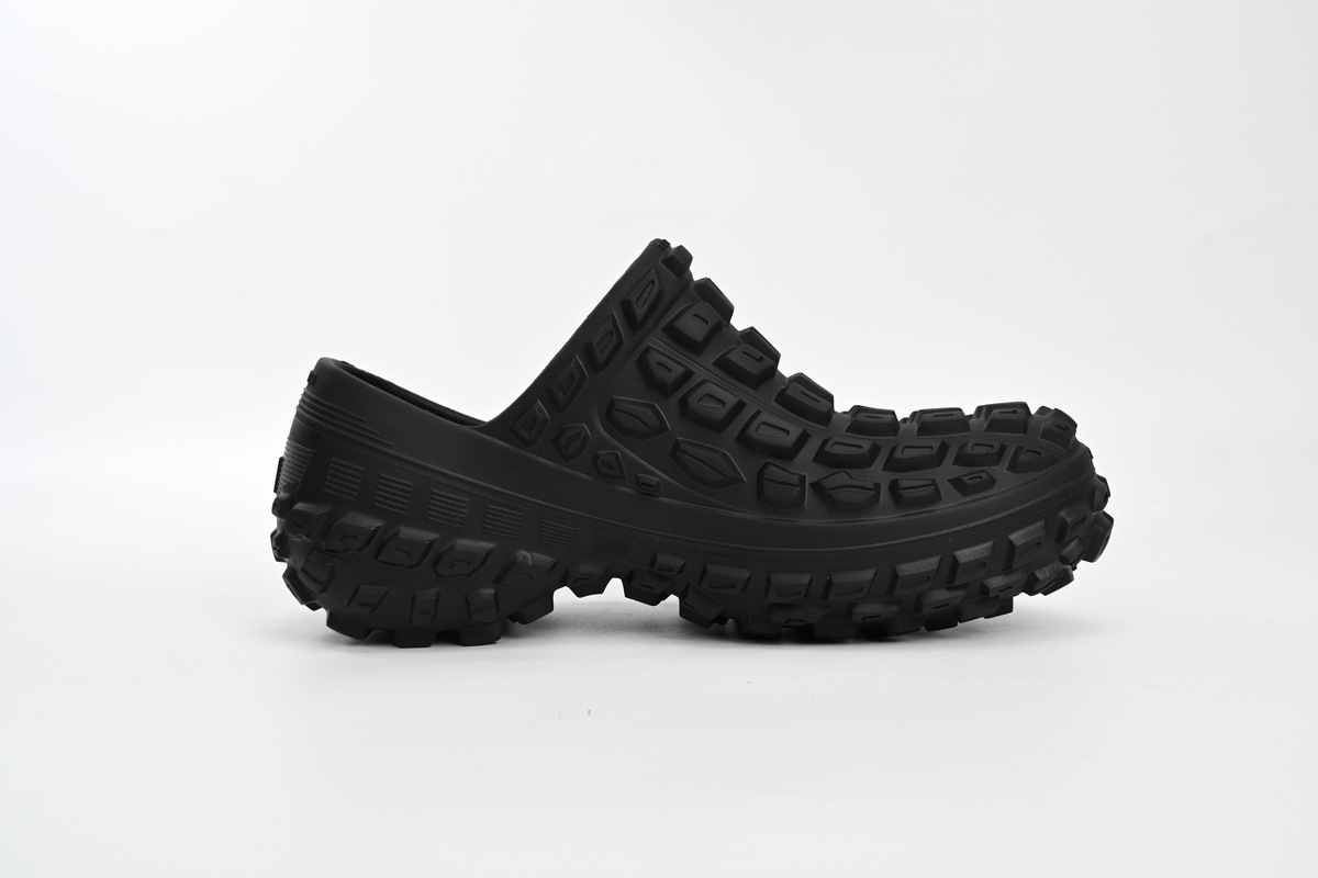 Balenciaga Defender Clog Black Rubber 735250 W3CV2 1000