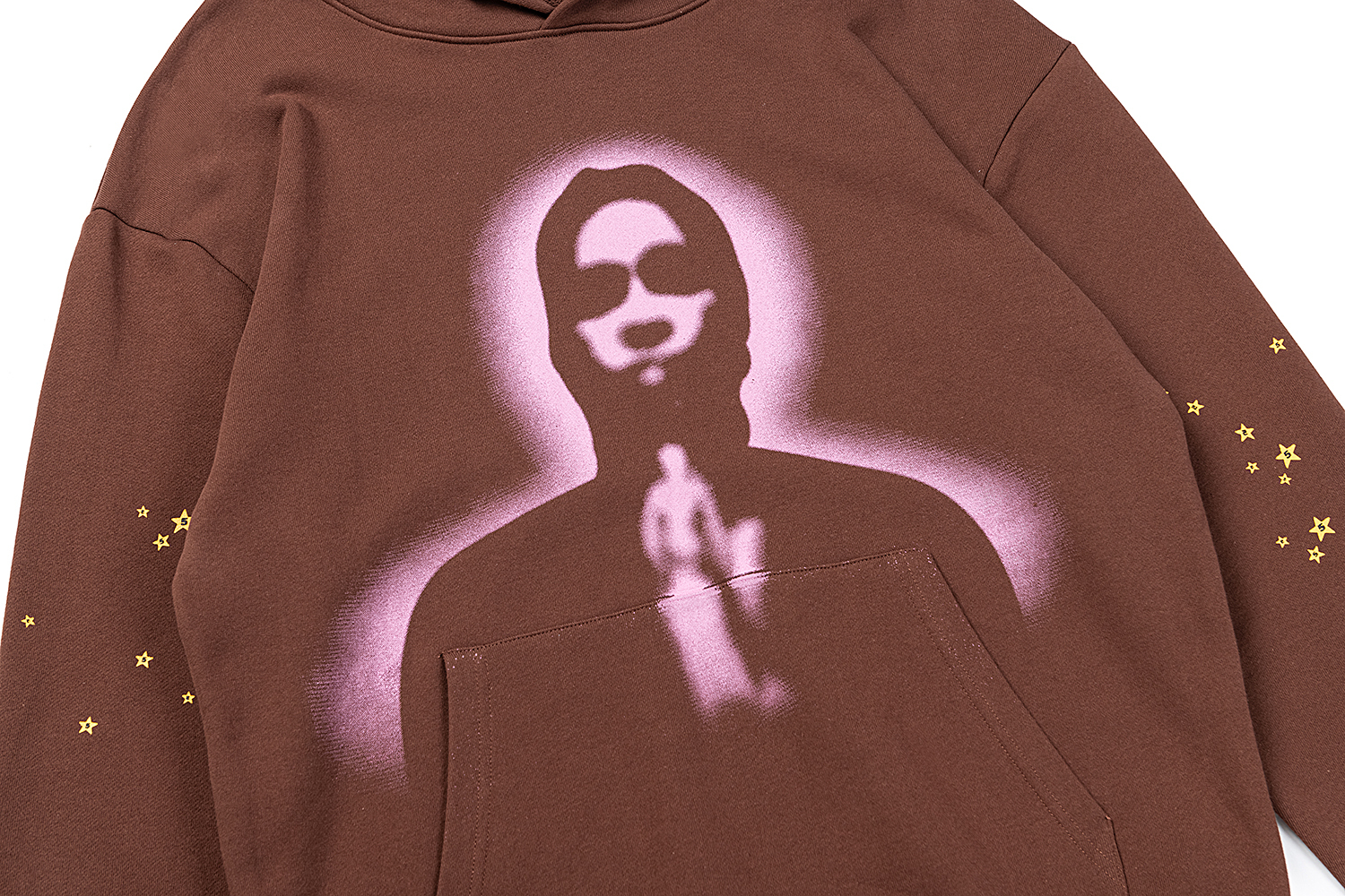 Sp5der Hoodie Brown