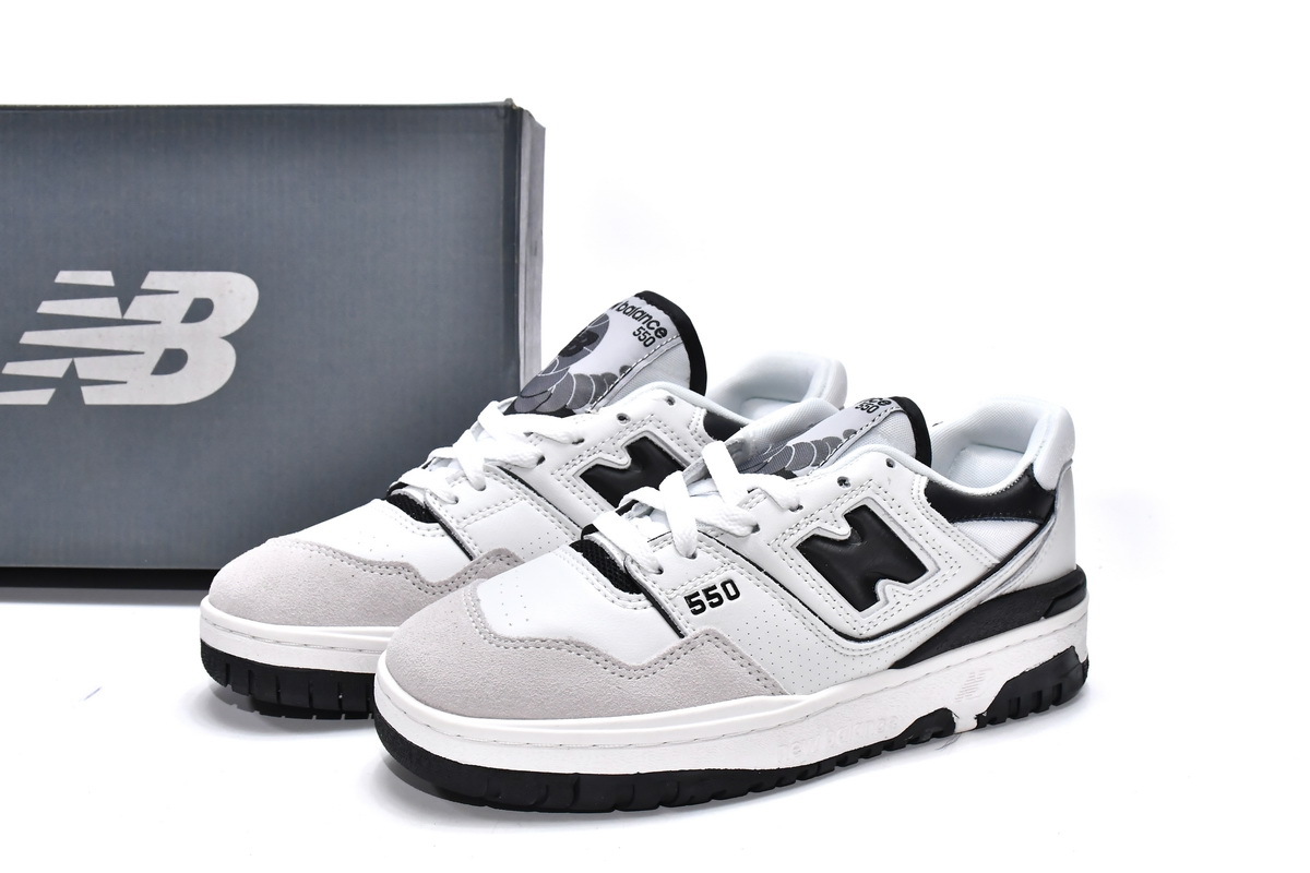 New Balance 550 Sea Salt Black BB550LM1