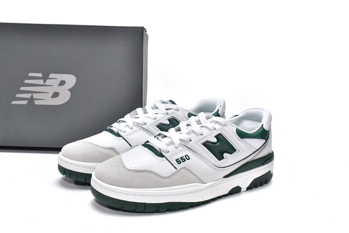 New Balance 550 White Green BB550WT1