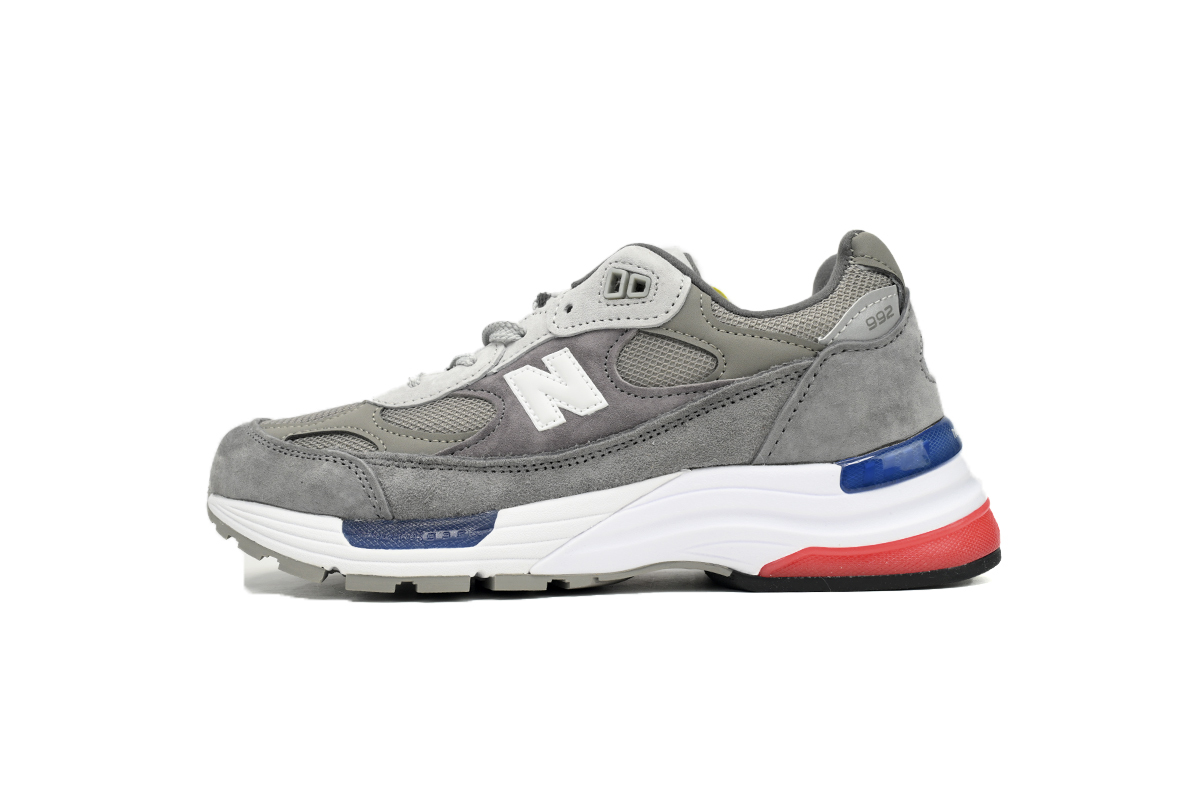 New Balance 992 Grey Blue Red M992AG