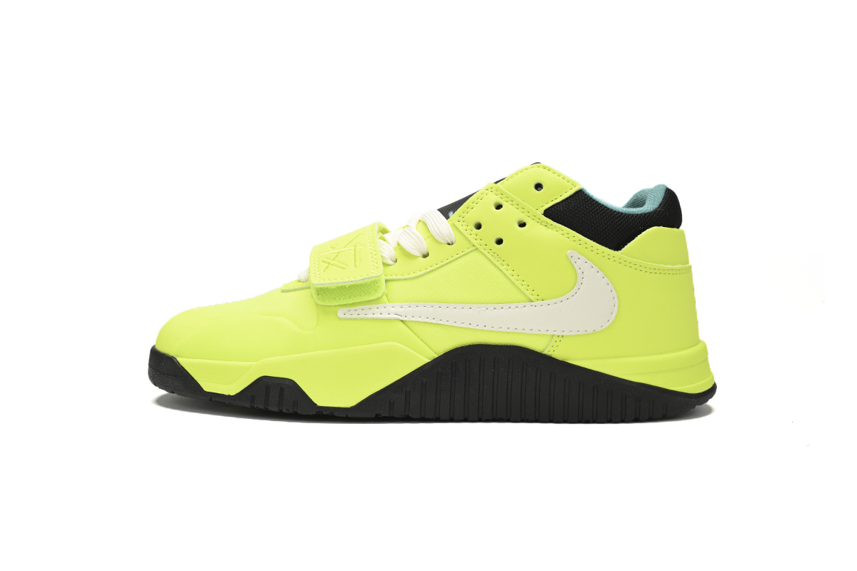 Travis Scott x Jordan Cut The Check Fluorescent Green FZ8117-309