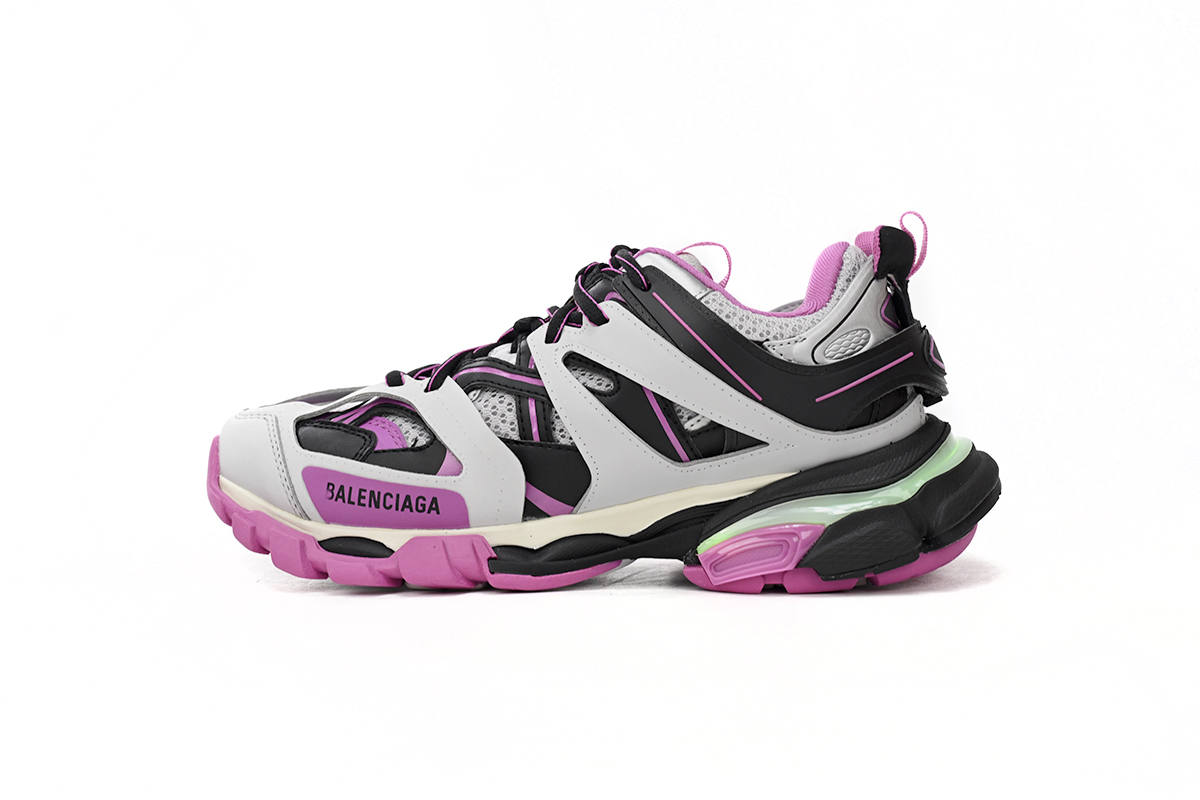 Balenciaga Track LED Grey Pink Black 555032 W3AD 31252