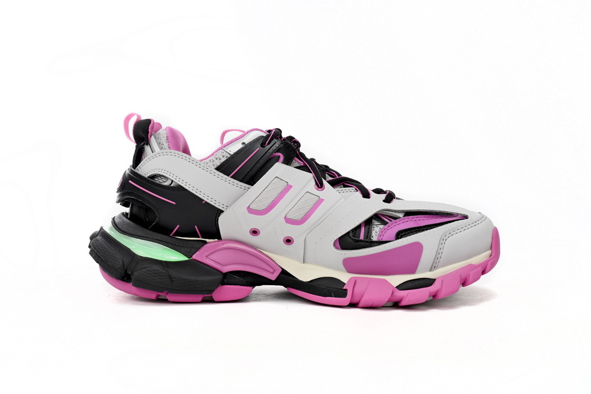 Balenciaga Track LED Grey Pink Black 555032 W3AD 31252