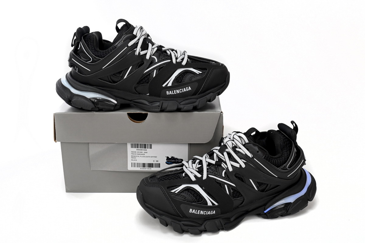 Balenciaga Track LED Black and White 542023 W1GB1 2045
