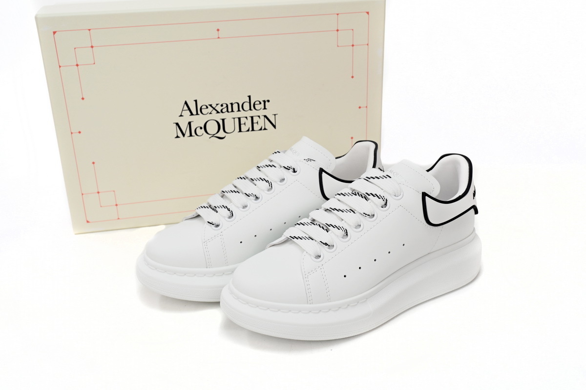 Alexander McQueen Black Line White