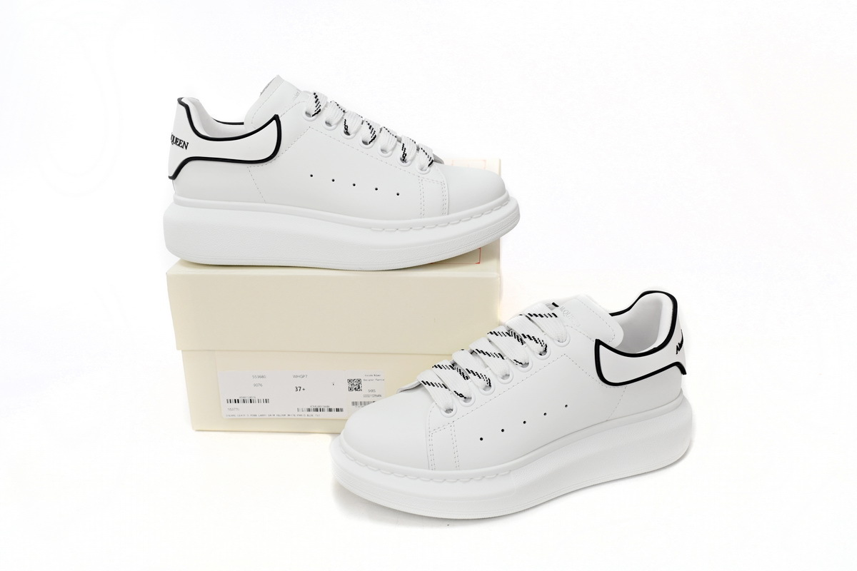 Alexander McQueen Black Line White
