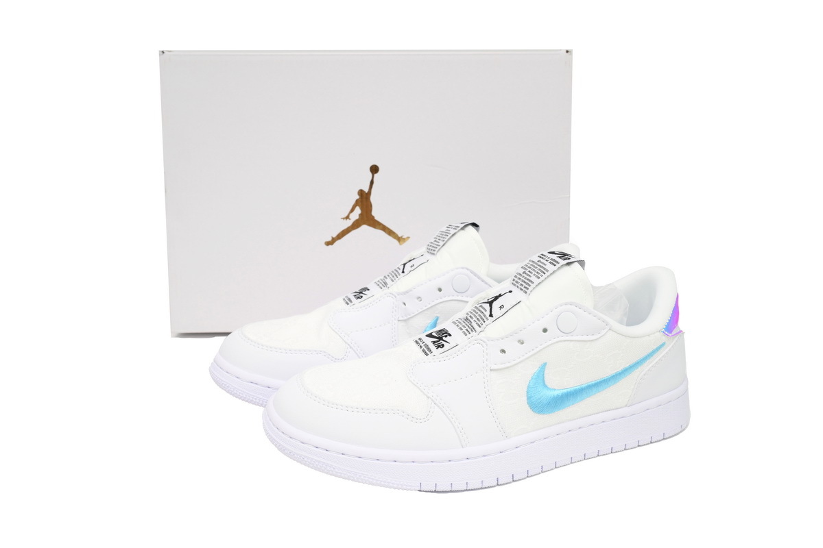 Jordan 1 Low SE Glitter Blue AV3918-905