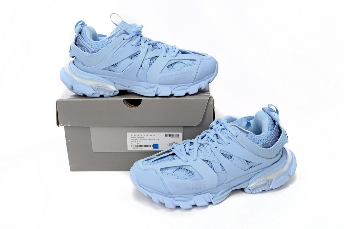 Balenciaga Track LED Light Blue 542436 W2LA1 4800