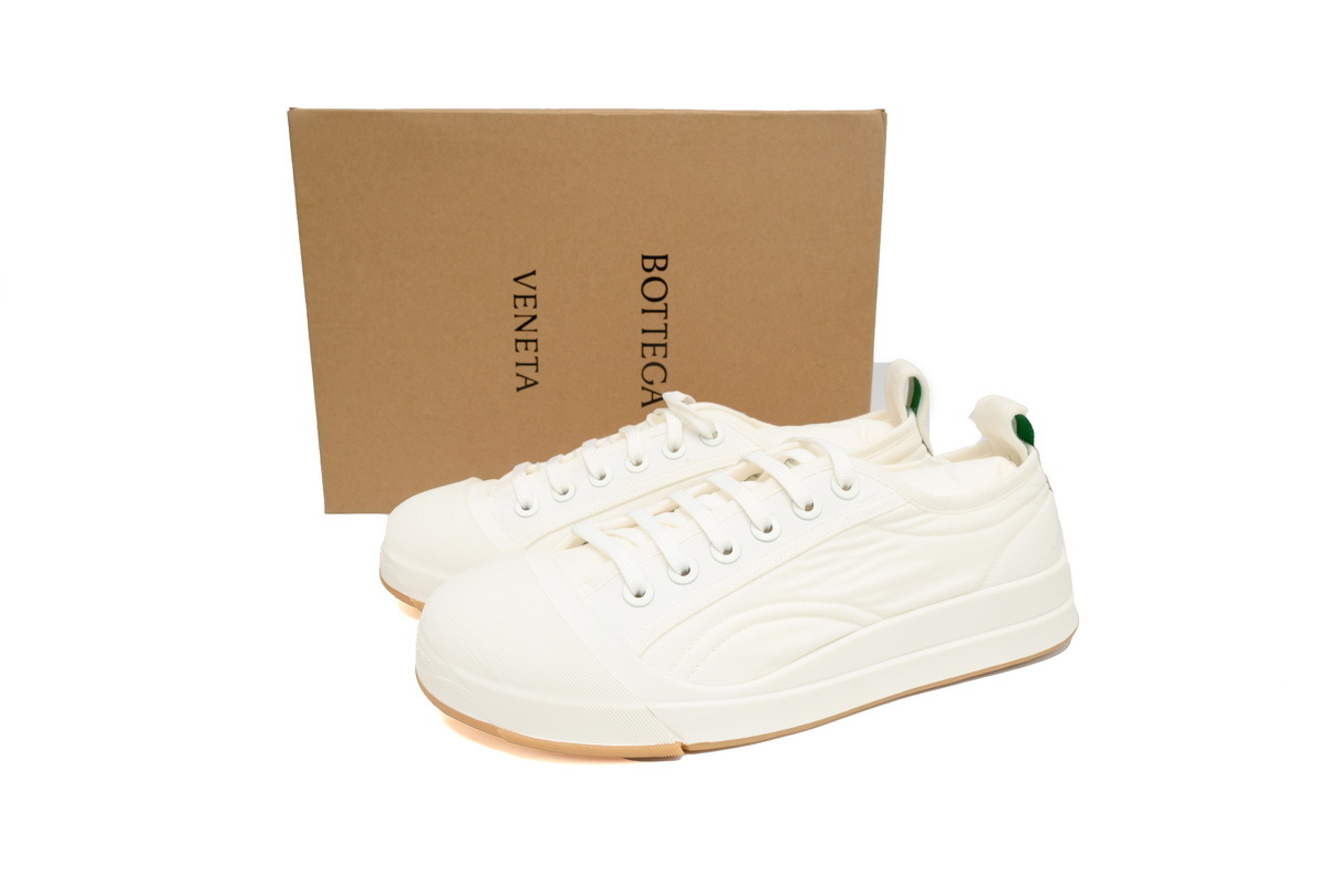Bottega Veneta Low Top Sneaker All White