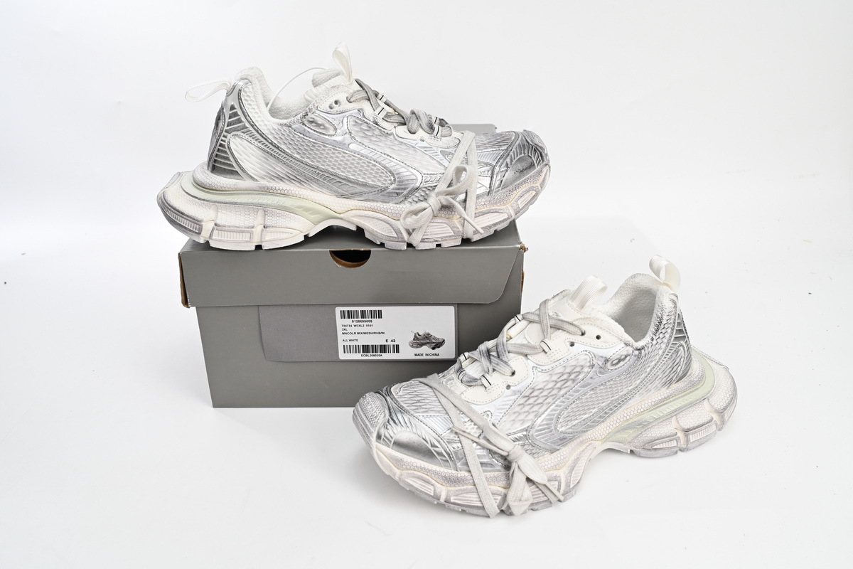 Balenciaga Silver White 542229 W1RB5 0101