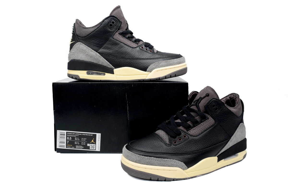 Jordan 3 Retro A Ma Maniére Black Violet Ore FZ4811-001