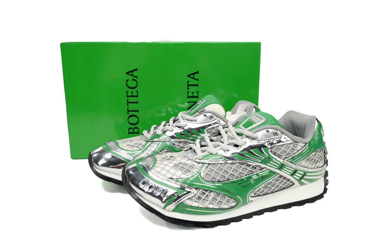 Bottega Veneta Orbit Silver Parakeet 741357V2X401428