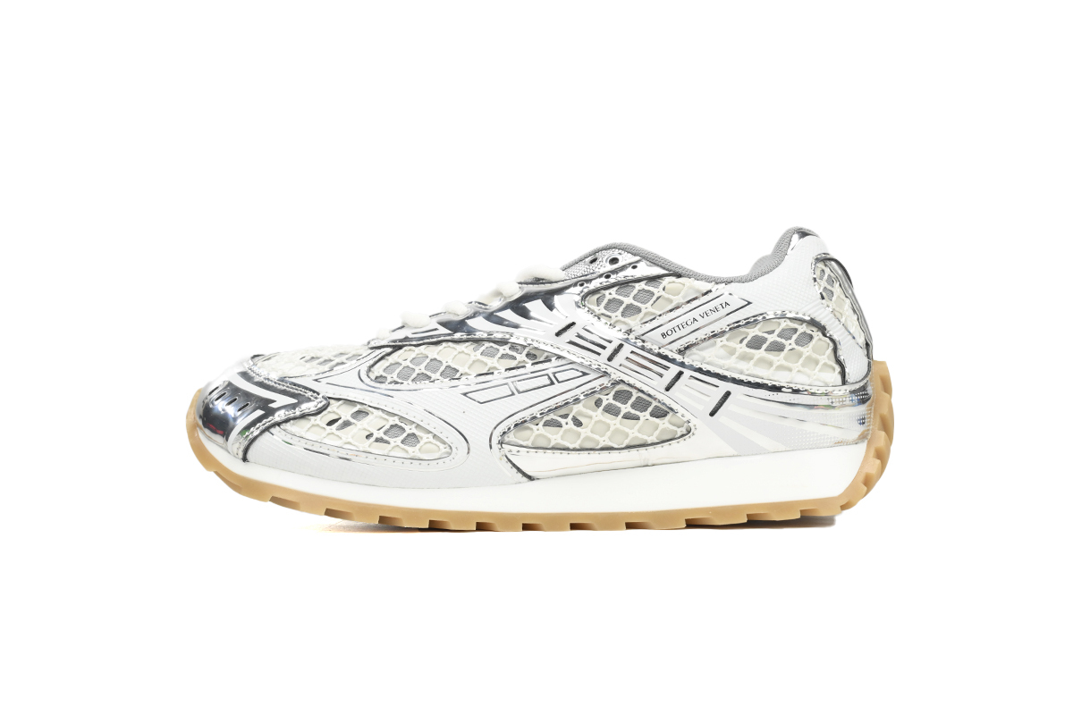 Bottega Veneta Orbit White Silver 741357V2X401425