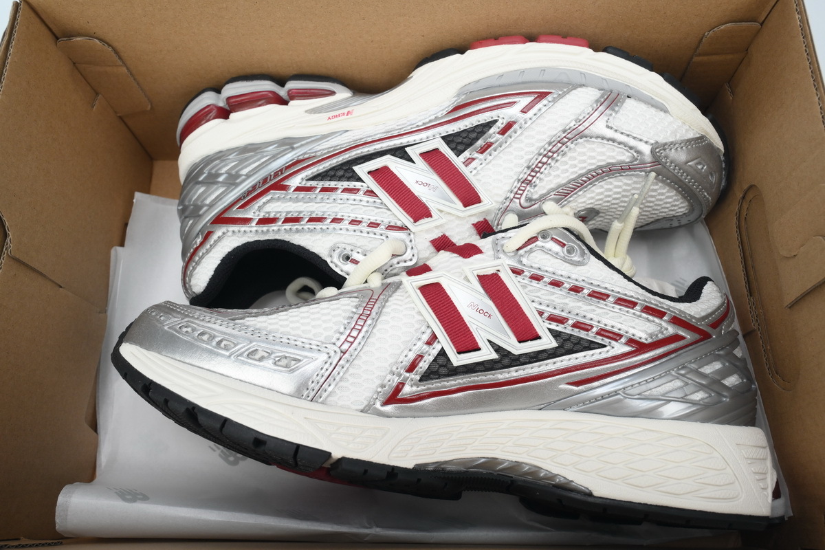 New Balance 1906R Silver Classic Crimson M1906REA