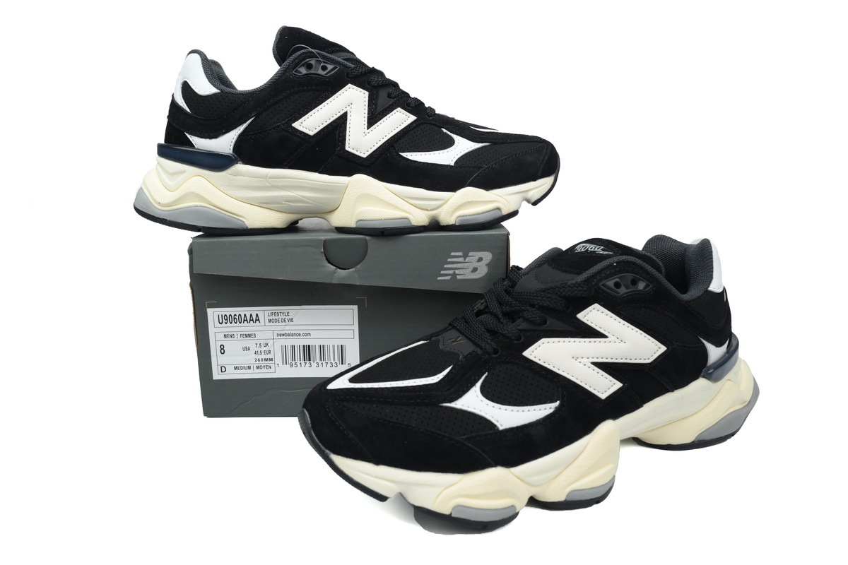 New Balance 9060 Black White U9060AAA