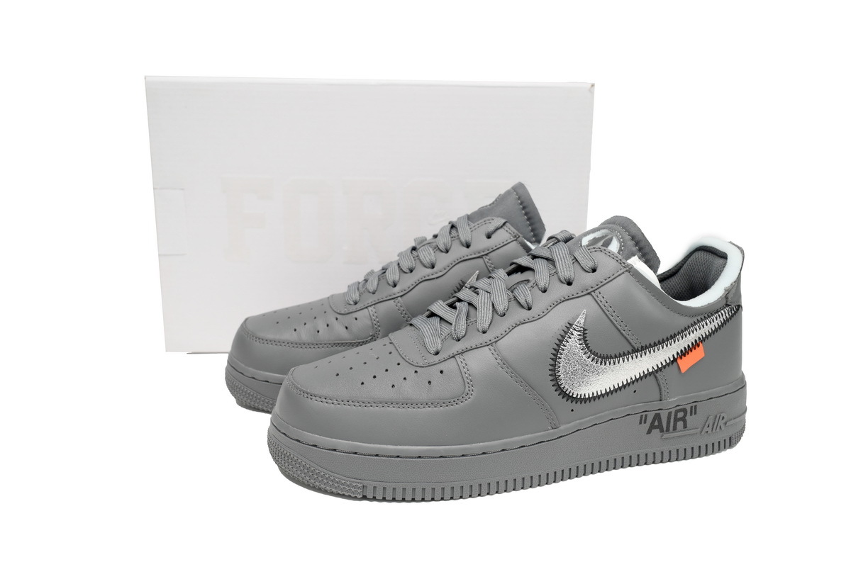 Nike Air Force 1 Low Off-White Grey Silver DX1419-500