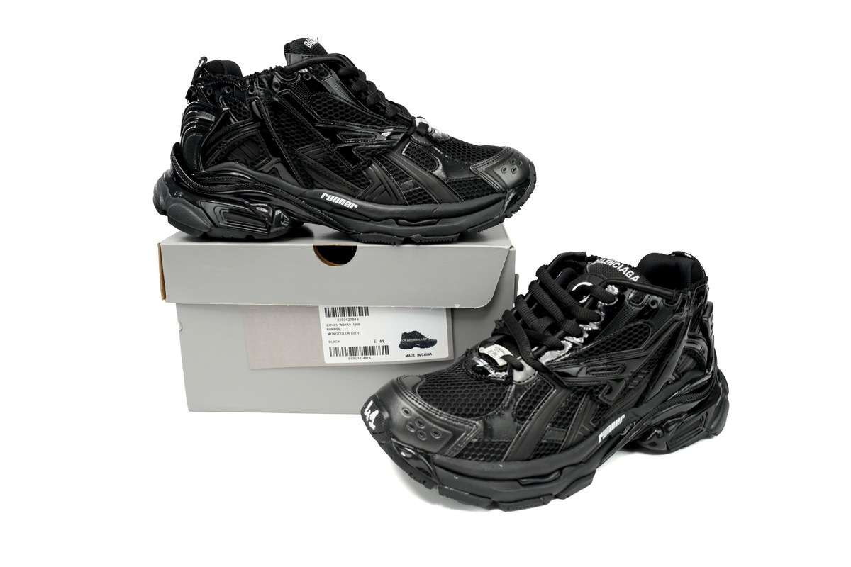 Balenciaga Runner Sneaker Black