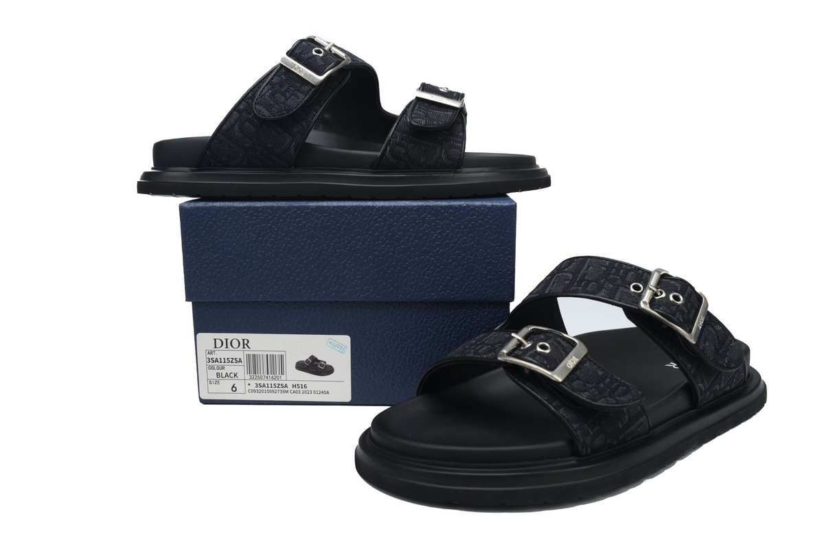 Aqua Sandal Black