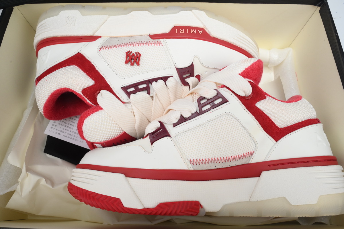 AMIRI MA-1 Leather Red