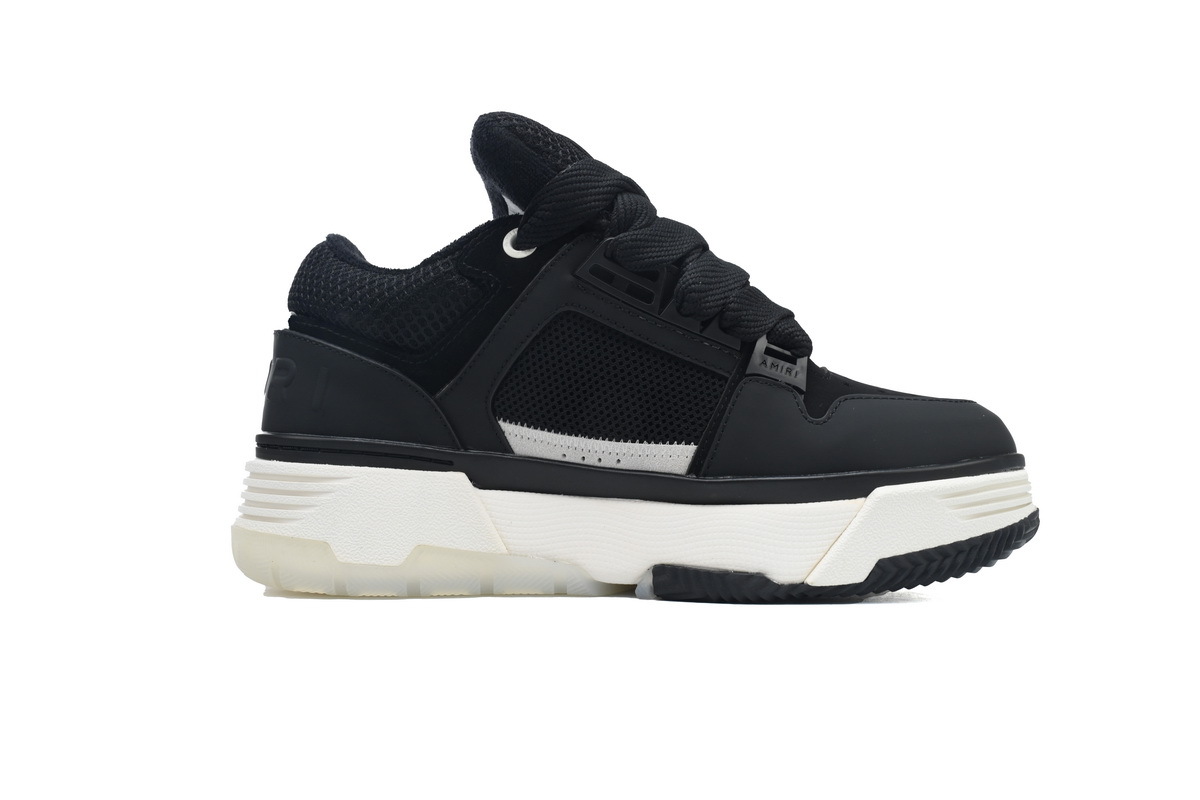 AMIRI MA-1 Leather Black White