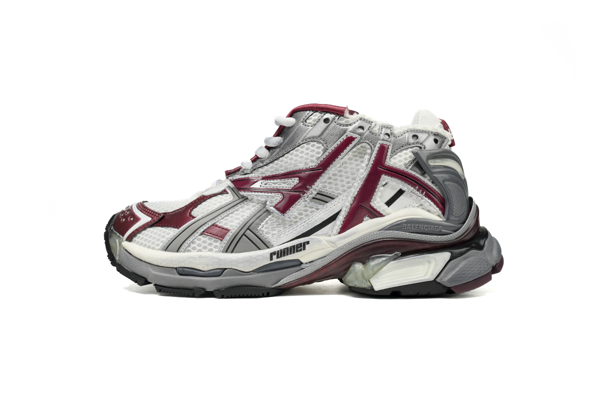 Balenciaga Runner Sneaker White Red