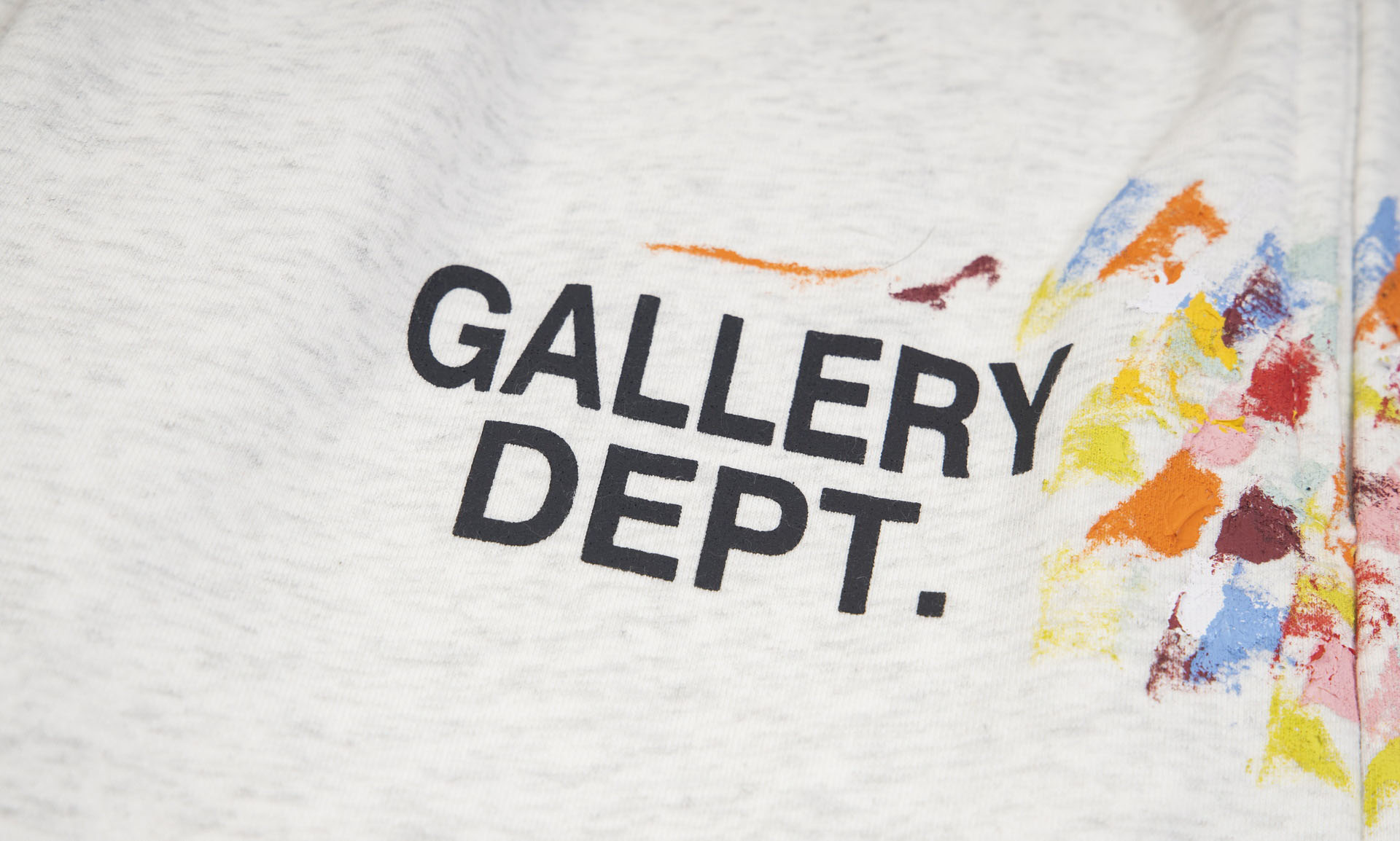 Gallery Dept. Logo Sweatpants Antique White