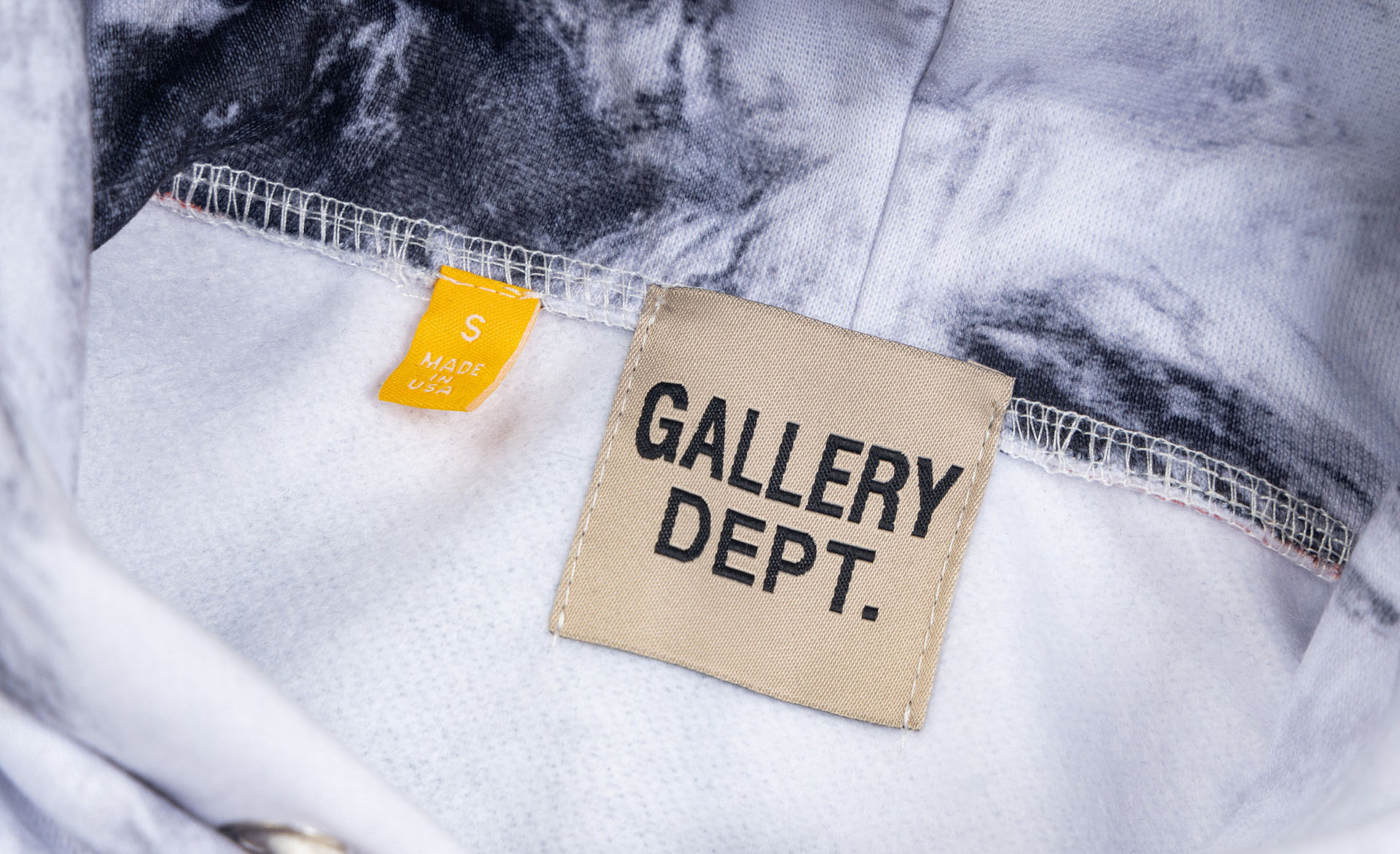 Gallery Dept.Graffiti Letter LOGO Printing Hoodie