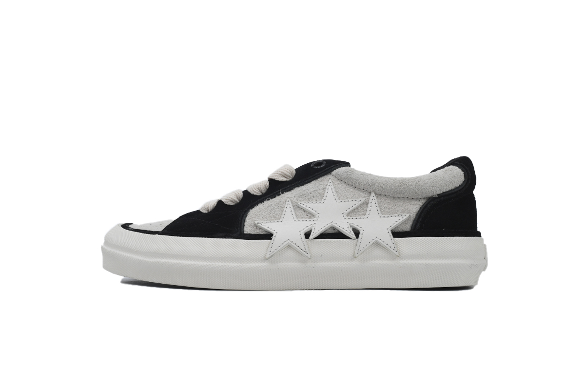 AMIRI Sunsket Skate Sneaker Black and White