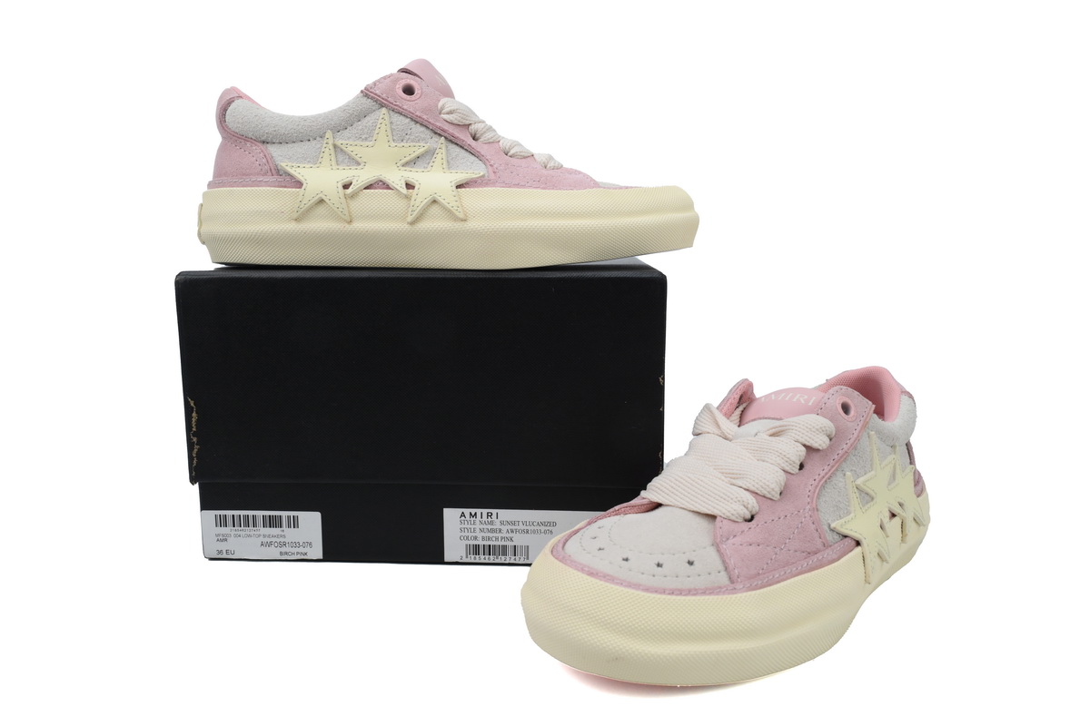 AMIRI Sunsket Skate Sneaker Pink