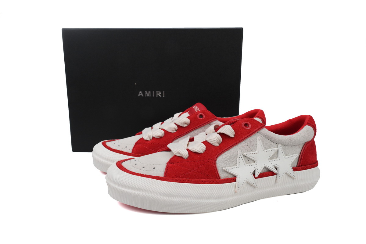 AMIRI Sunsket Skate Sneaker Red