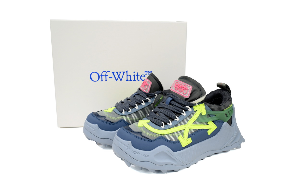 Off-White Odsy-1000 Blue and Yellow OMIA139S 2080004 23062