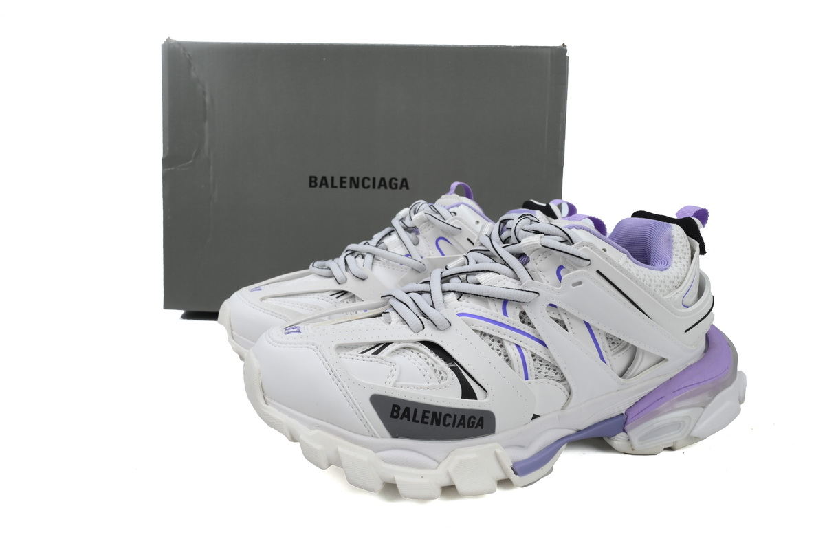 Balenciaga Track White Purple