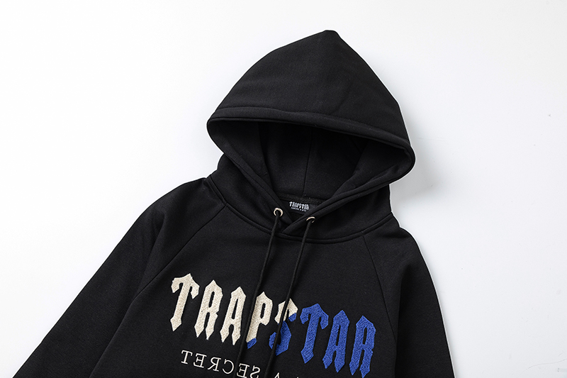 Trapstar Hoodie Tracksuit Black 8870