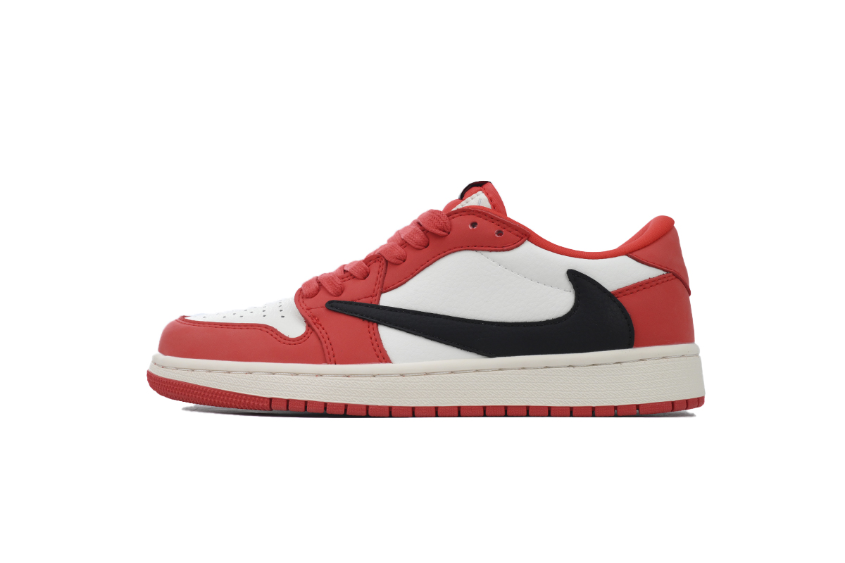 Travis Scott x Air Jordan 1 Low Red DM7688-100
