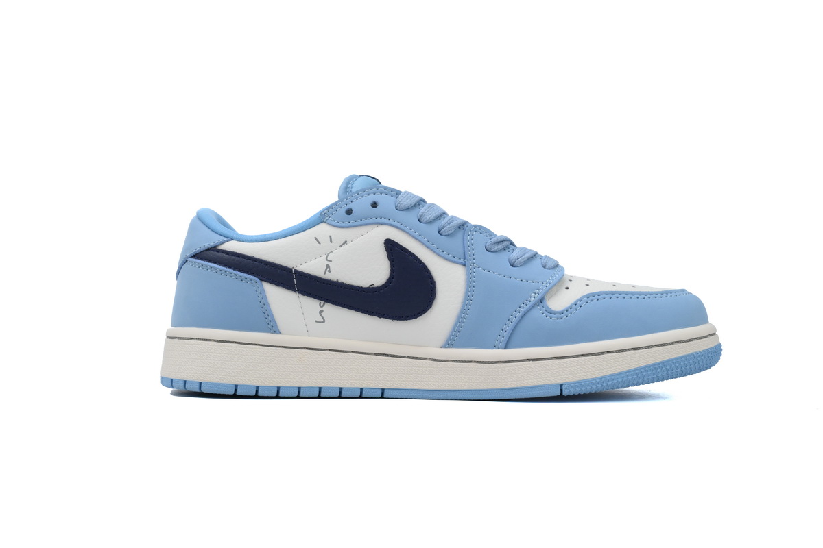 Travis Scott x Air Jordan 1 Low Blue DM7688-400