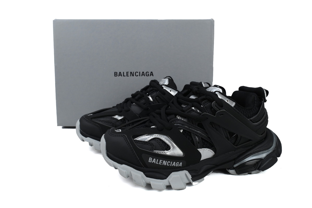 Balenciaga Track Black Silver  542023W2FSC1081