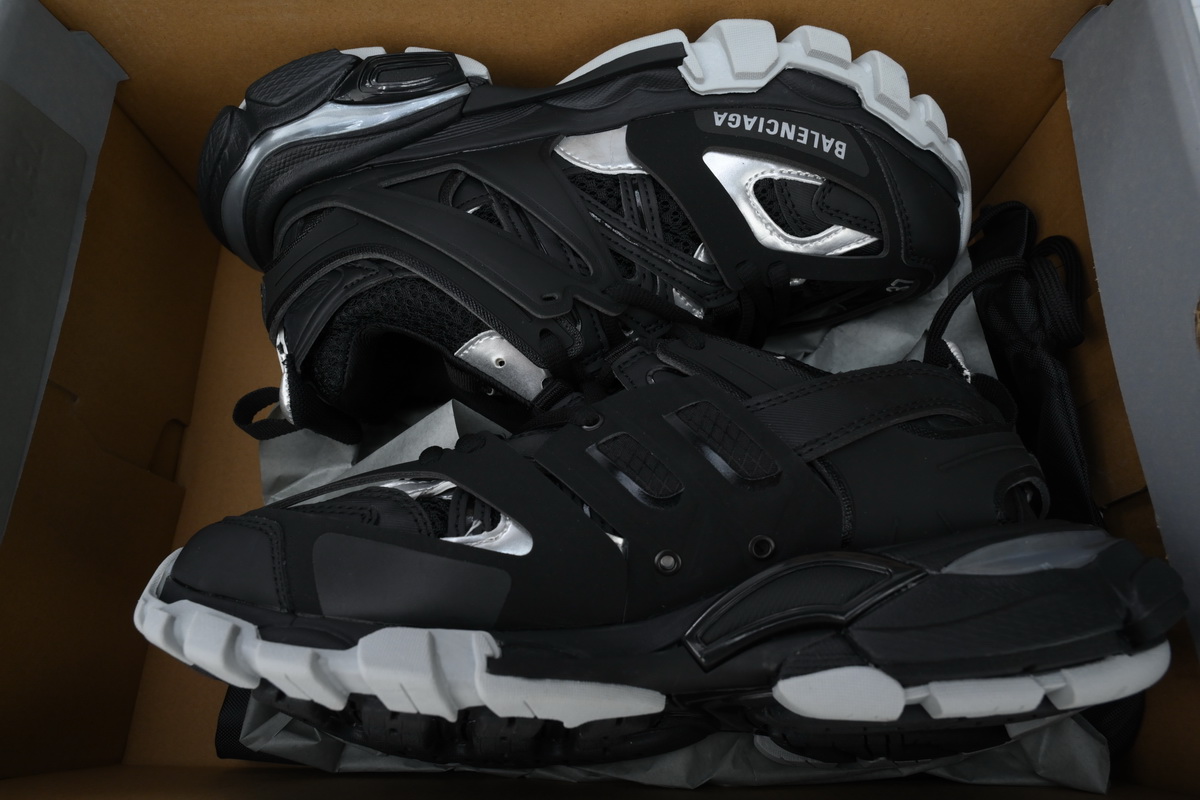 Balenciaga Track Black Silver  542023W2FSC1081
