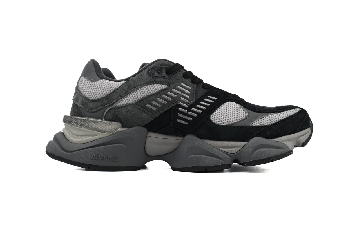 New Balance 9060 Black Castlerock Grey U9060BLK
