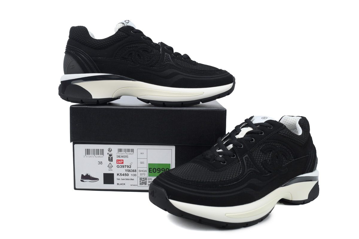 C Wmns Sneaker All Black