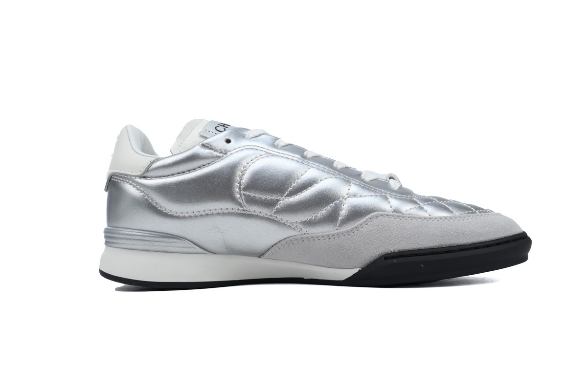 C Wmns Sneaker White Silvery