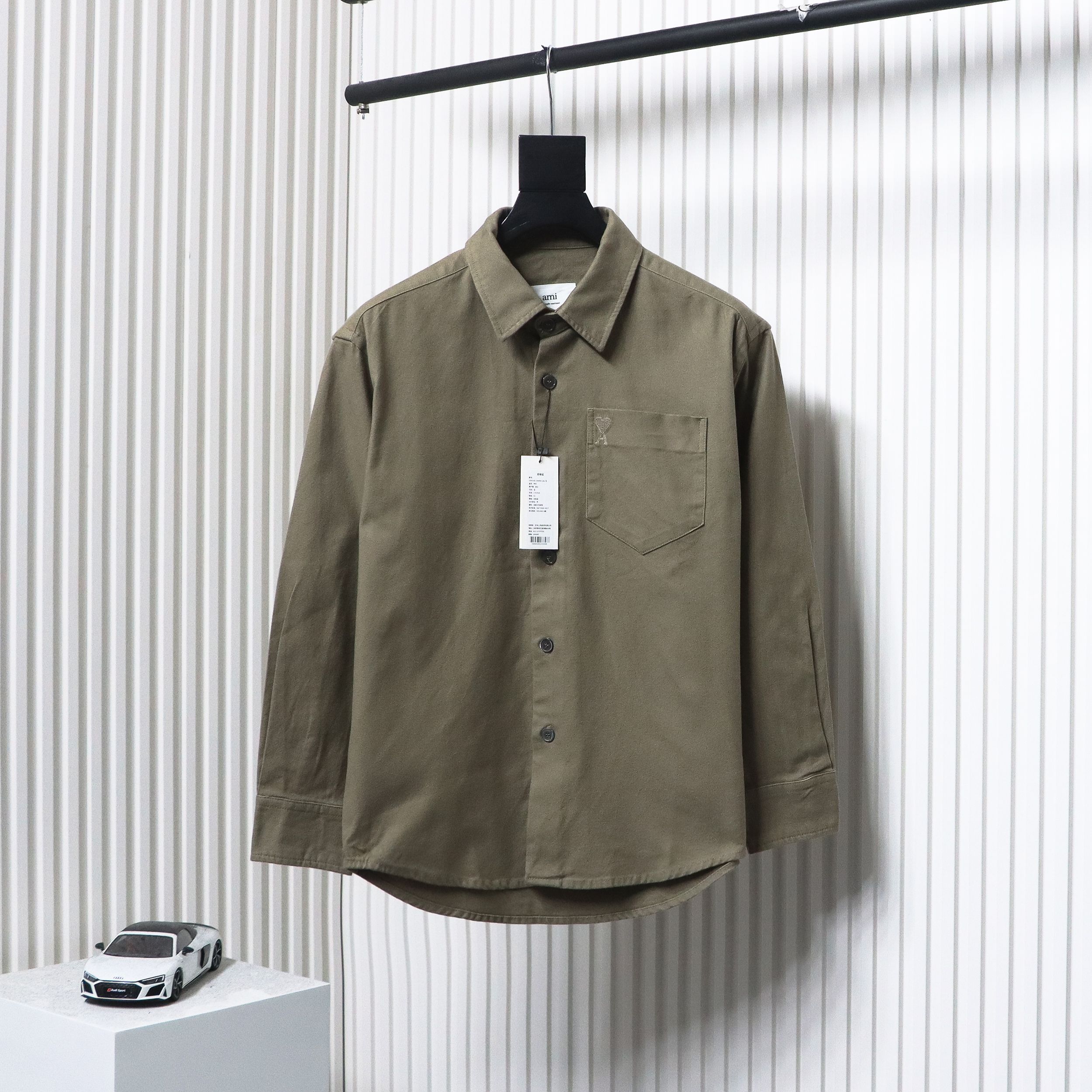 Ami Solid Color Shirts
