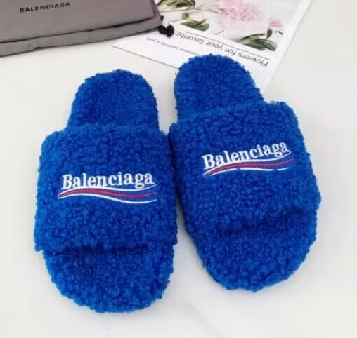 Balenciaga Furry Slide