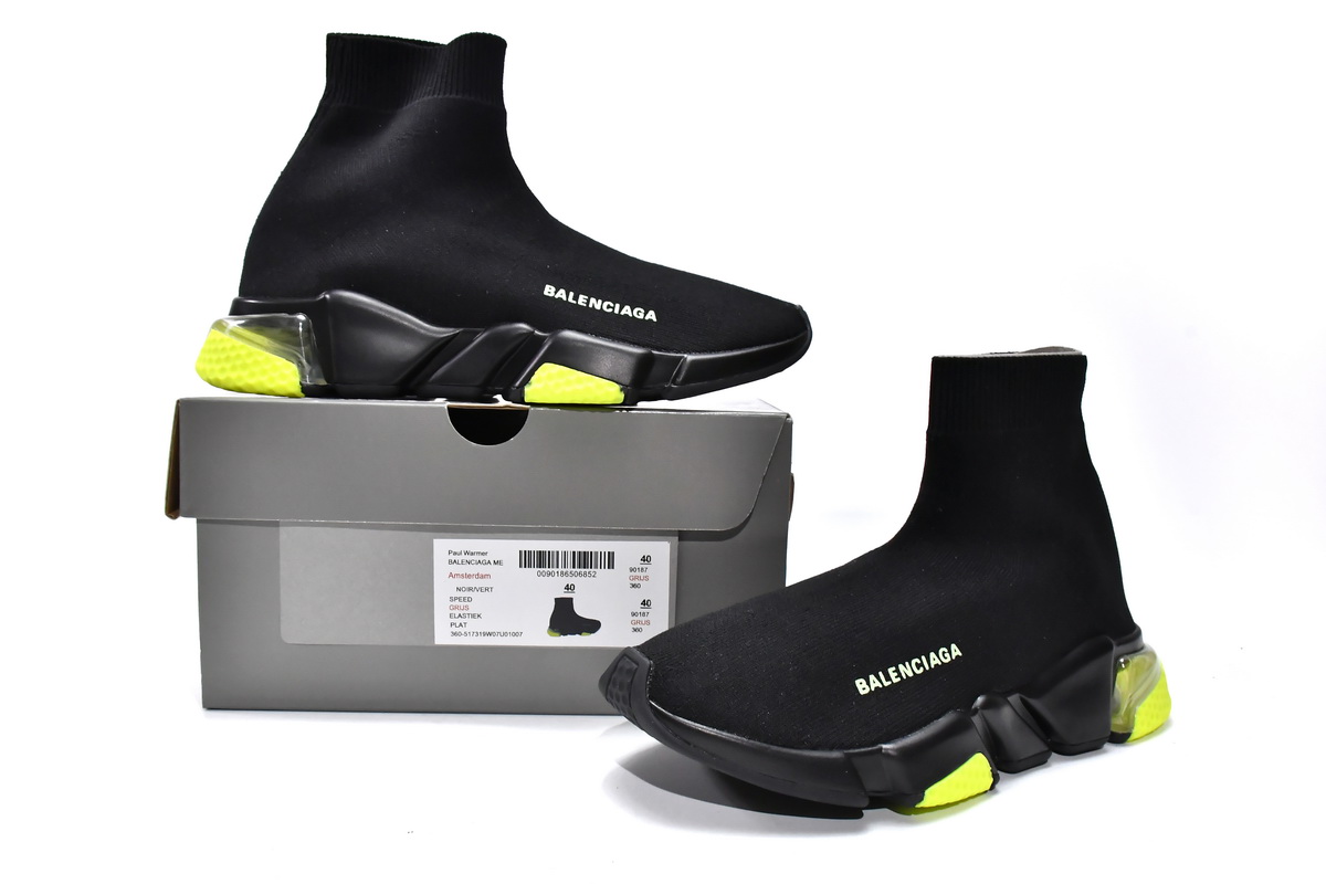 Balenciaga Speed Runner Black Green