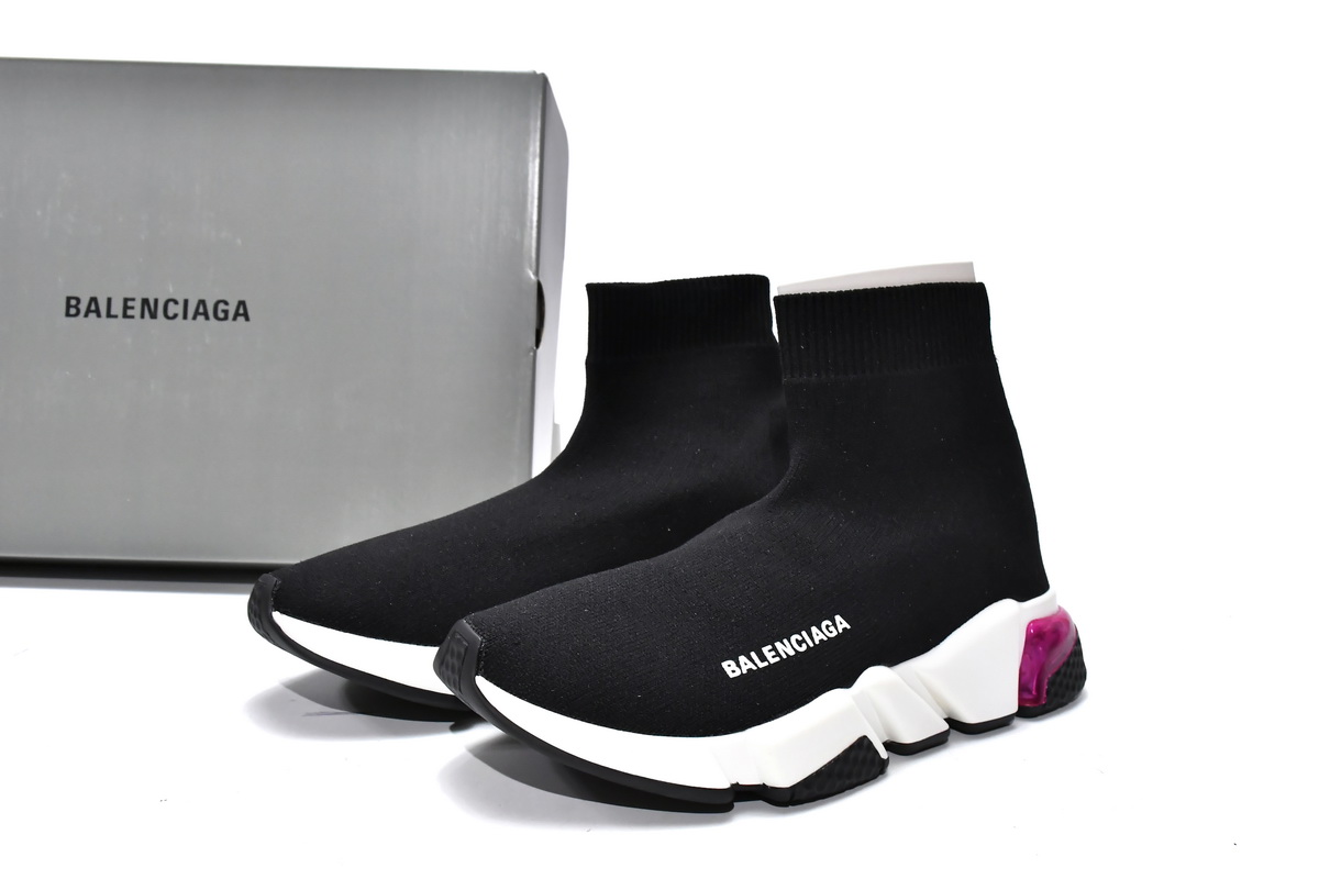 Balenciaga Speed Trainer Black Pink