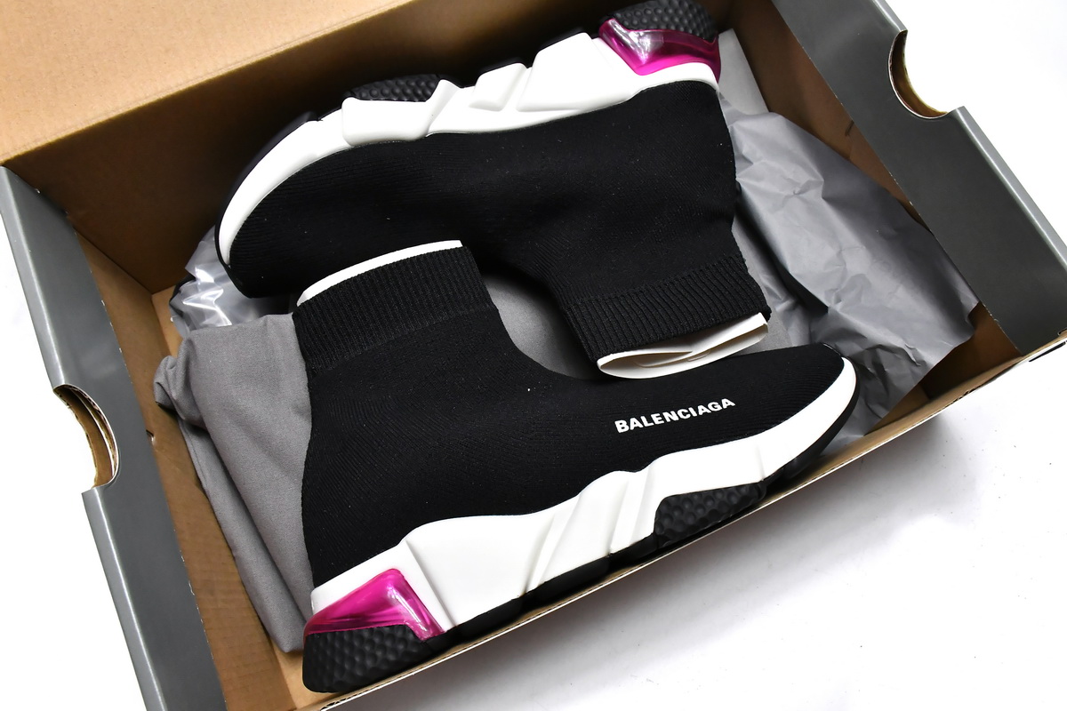 Balenciaga Speed Trainer Black Pink
